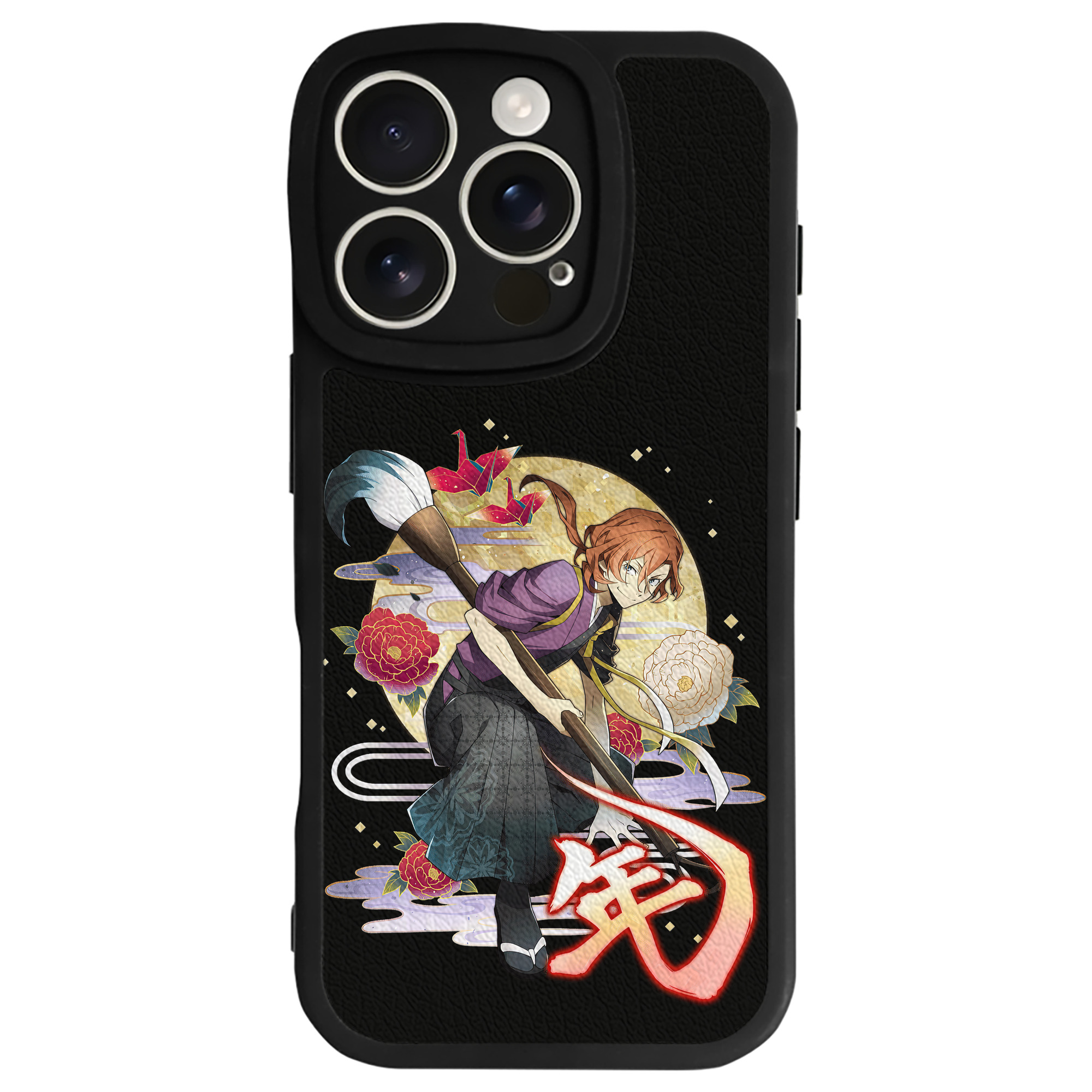 （画像用） 文豪ストレイドッグス Bungo Stray Dogs 【iPhone 16シリーズ対応】シリコンスマホケース（レザー調） 材質：シリコン